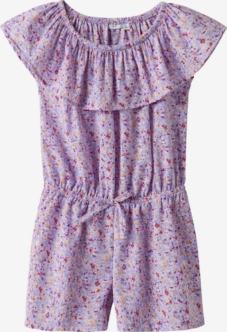 NAME IT Overall 'NKFVinaya' in Purple: front