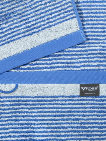 ROSS Towel 'Stripes' in Blue