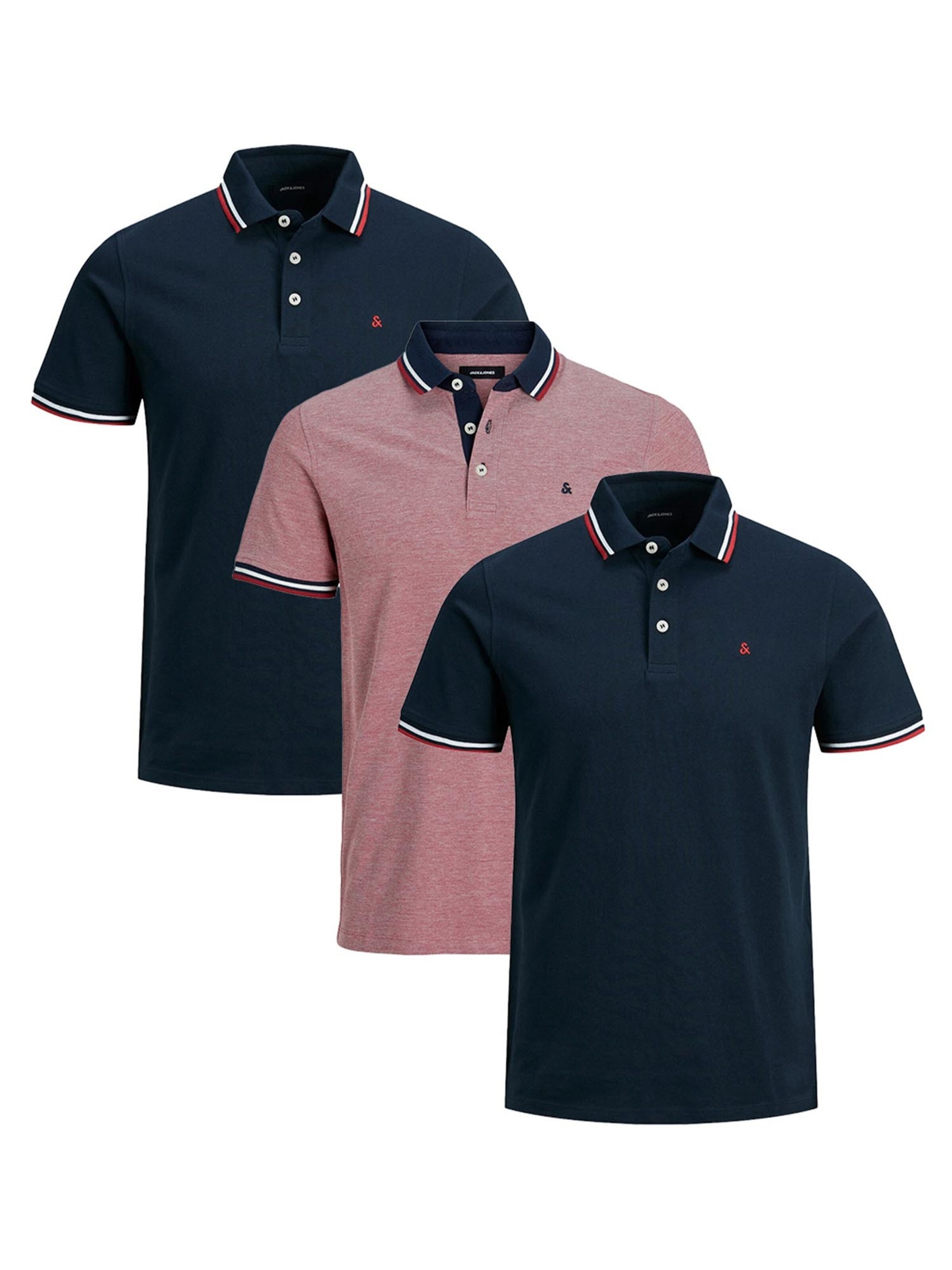 JACK & JONES Shirt 'Paulos - Slim Fit' in Blue: front