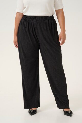 Loosefit Pantaloni 'KC Ruben' di KAFFE CURVE in nero: frontale
