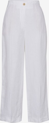 Loosefit Pantalon 'Maine' BRAX en blanc : devant