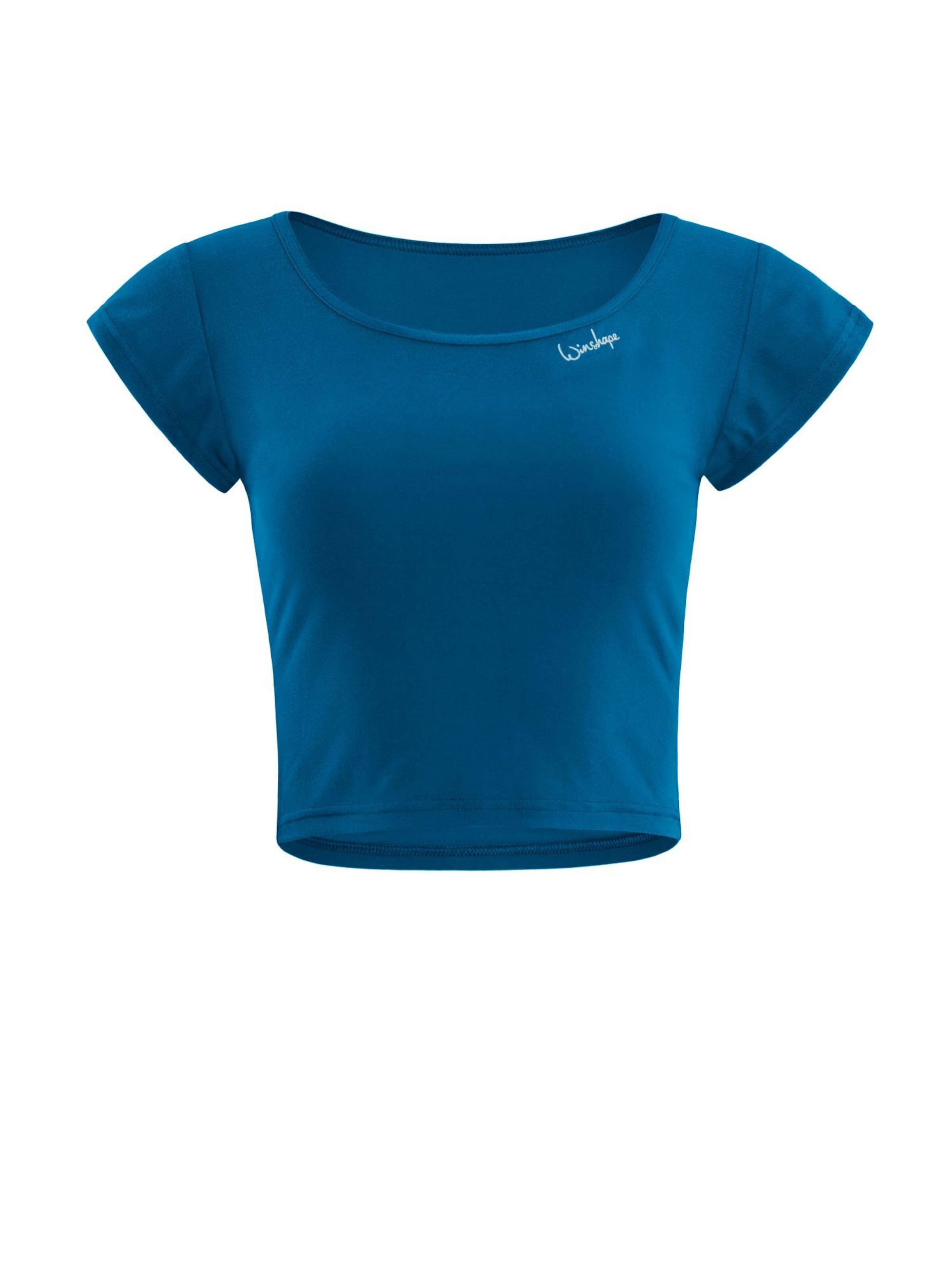 Winshape Λειτουργικό μπλουζάκι ' AET137LS ' σε μπλε: μπροστά