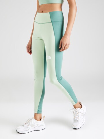 THE NORTH FACE Slimfit Spodnie sportowe w kolorze zielony: przód