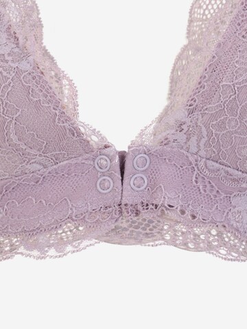 Triangle Soutien-gorge d’allaitement 'SENIA' MAMALICIOUS en violet