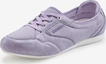 LASCANA Sneaker in Lila: Vorderseite
