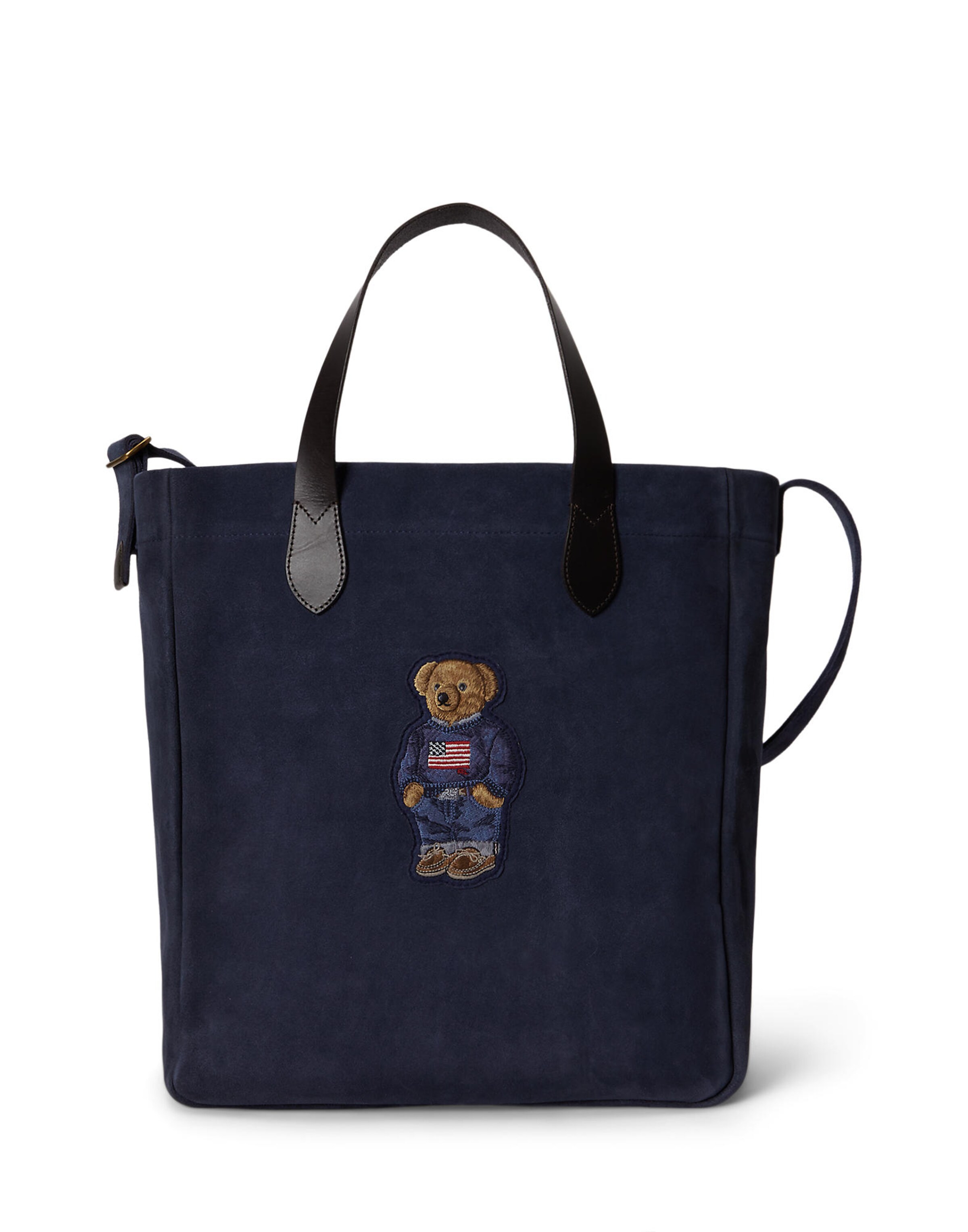 tengerészkék / karamell / csokoládé / piros Polo Ralph Lauren Shopper táska - One Size, Termék nézet