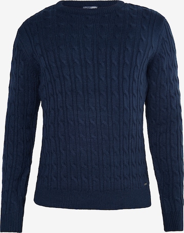 DreiMaster Vintage Sweater 'Imane' in Blue: front