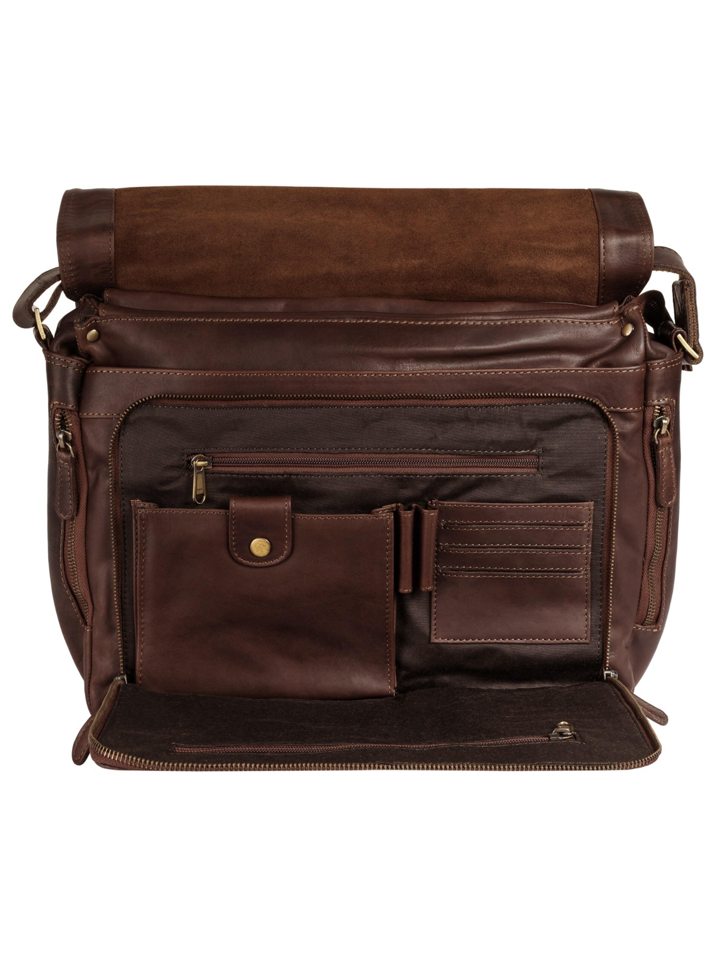 piké Messenger 'piké Messenger-Bag' in Brown