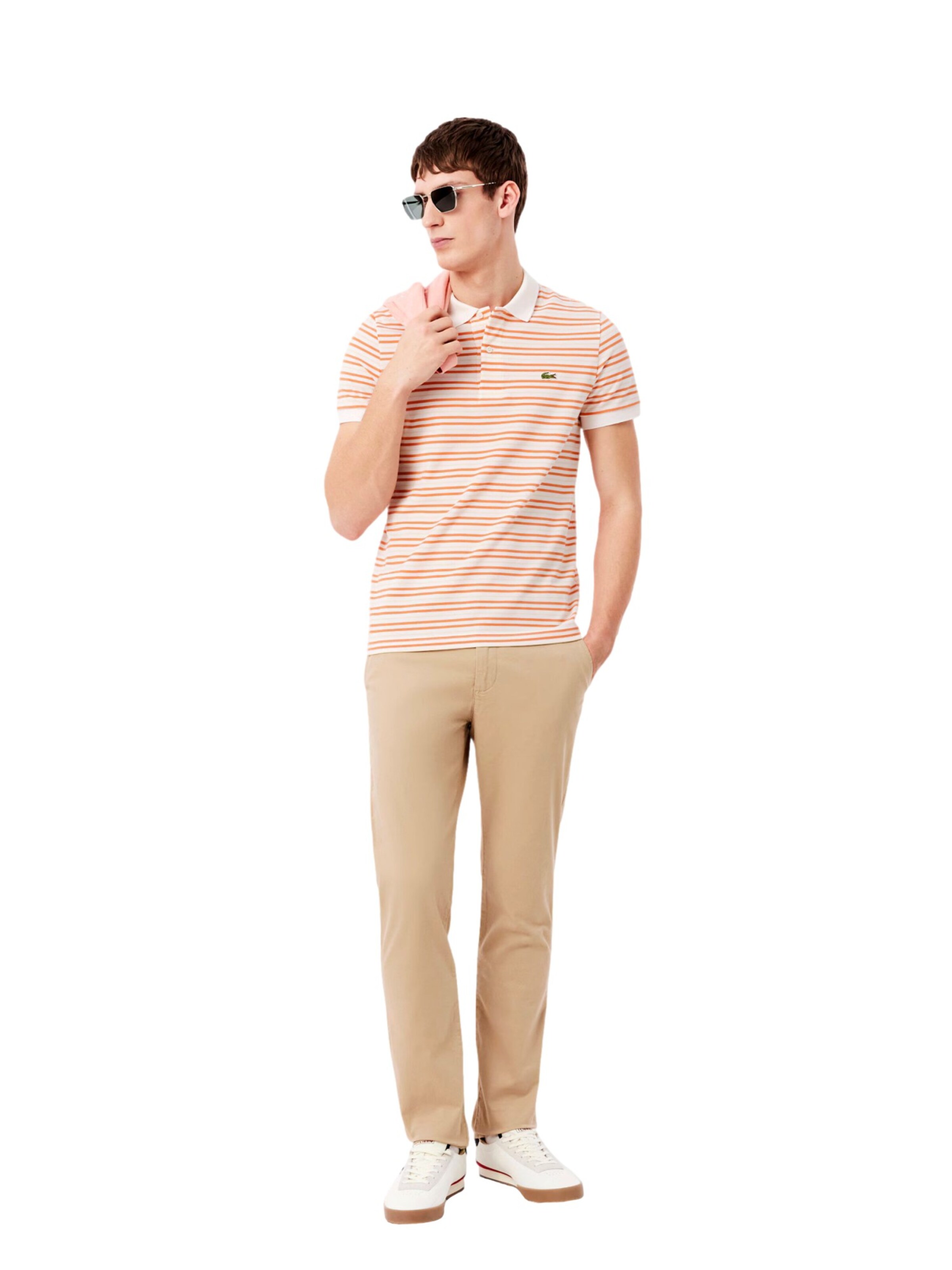 LACOSTE Shirt in Orange