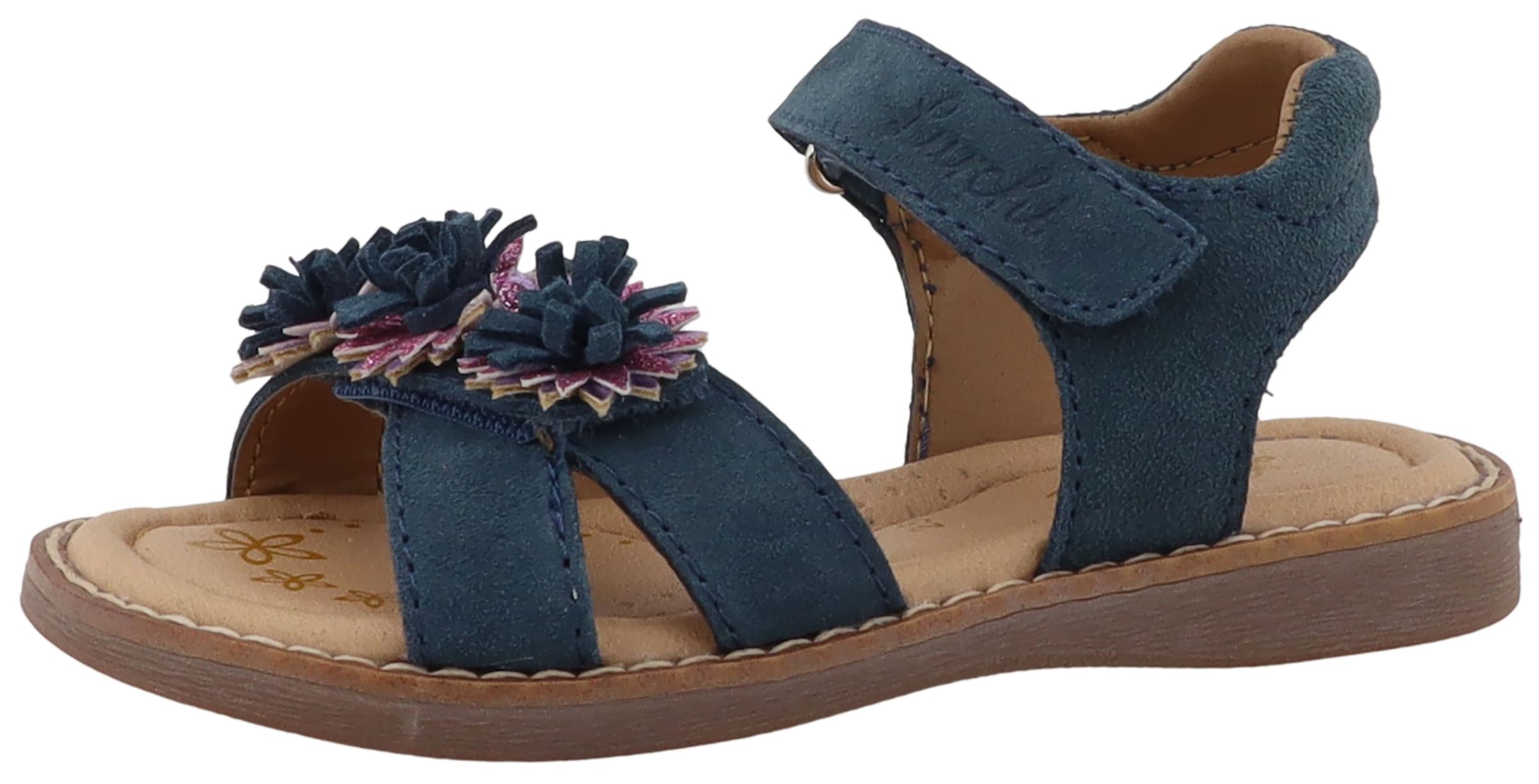 LURCHI Sandale in Blau: Vorderseite