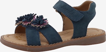 LURCHI Sandale in Blau: Vorderseite