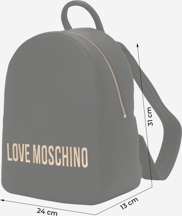 Rucsac 'Bold Love' de la Love Moschino pe negru