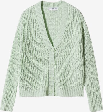 Cardigan 'Arandano' MANGO en vert : devant