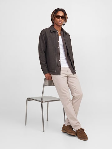 JACK & JONES regular Bukser 'JPSTClark Finn' i grå