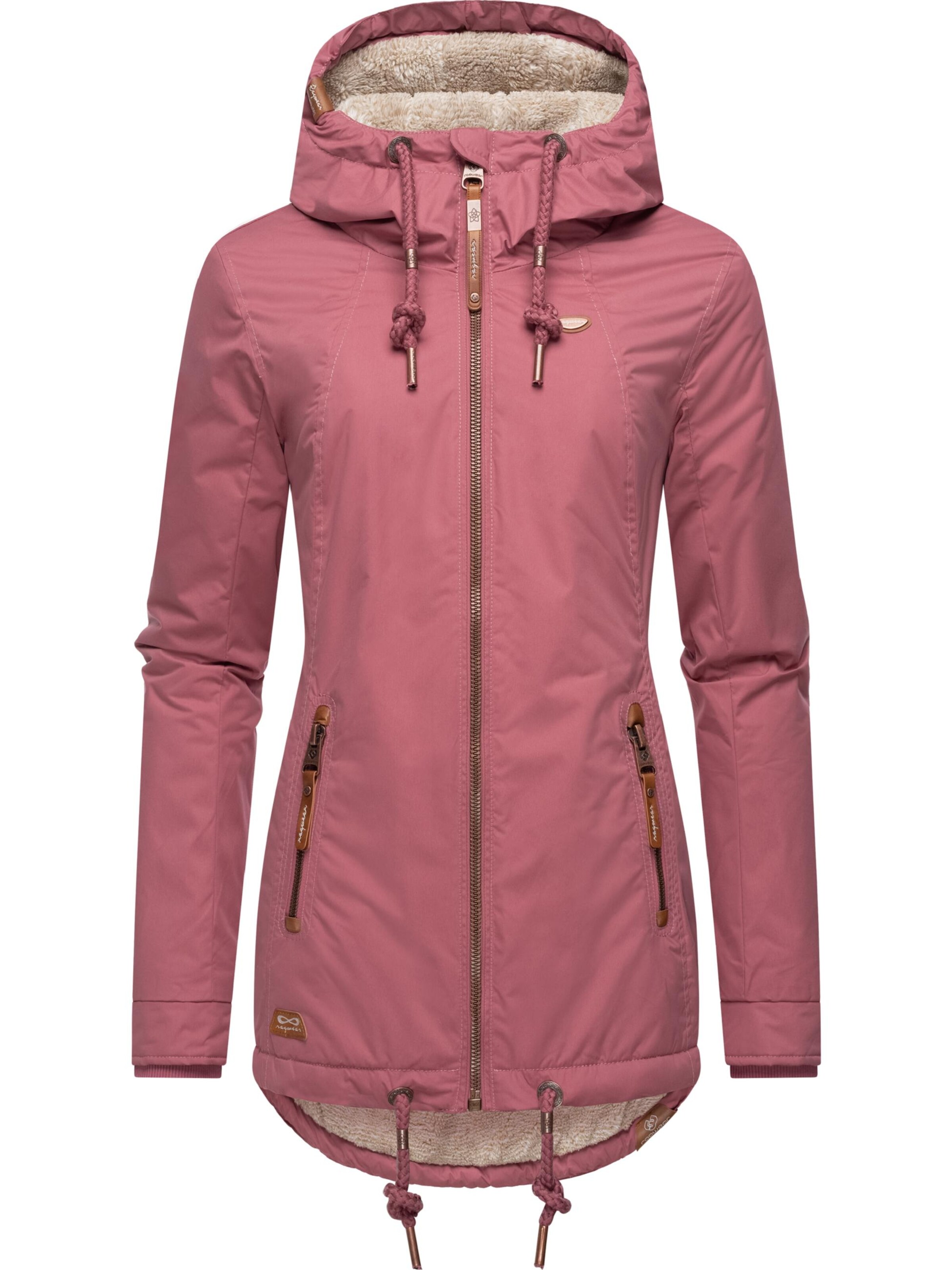 Veste d’hiver 'Zuzka' Ragwear en rose