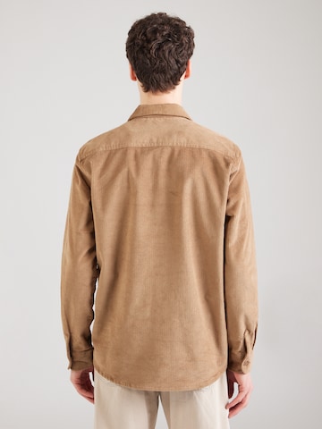 BLEND Regular fit Skjorta 'BHDICH' i beige