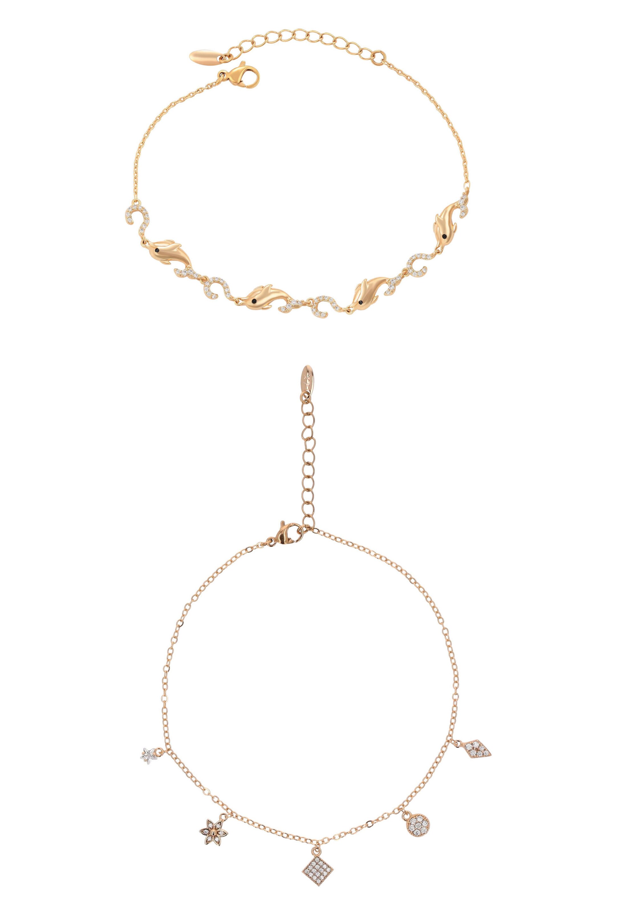 faina Bracelet in Gold: front