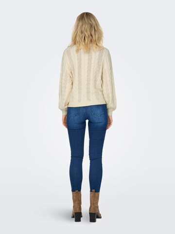 ONLY Sweater 'Rubina' in Beige