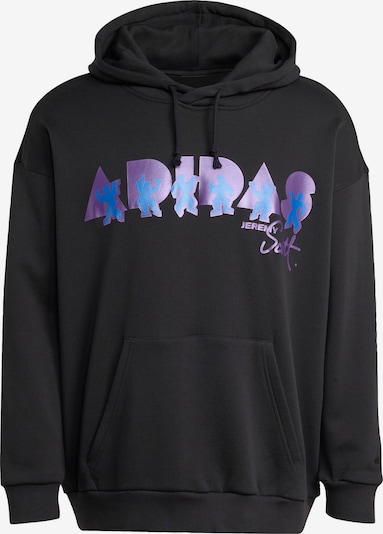 ADIDAS SPORTSWEAR Urheilullinen collegepaita 'Adidas x Jeremy Scott' värissä vaaleansininen / lila / musta, Tuotenäkymä