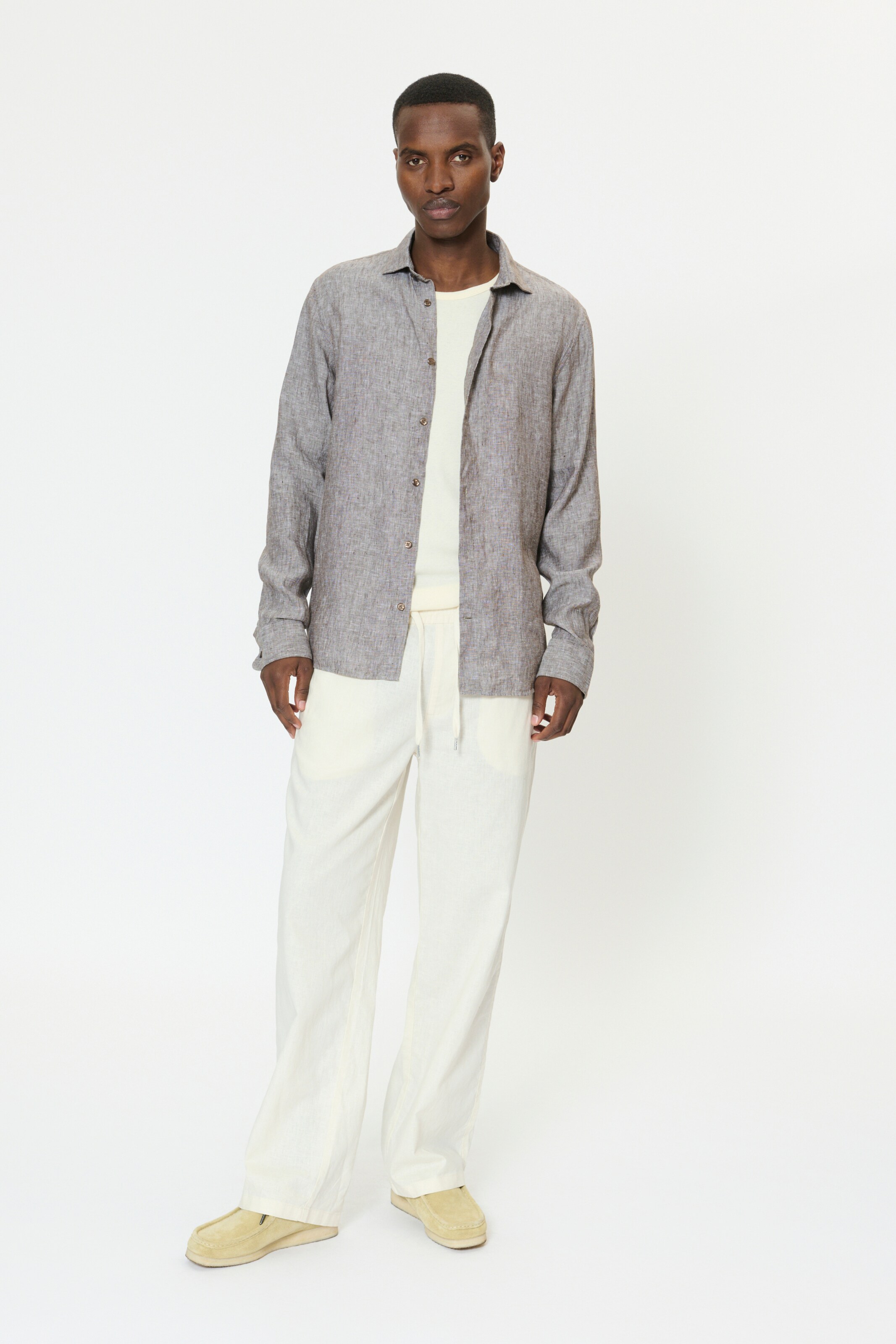 Matinique Regular Fit Hemd 'Marc' in Grau