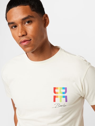 BE EDGY T-Shirt in Weiß