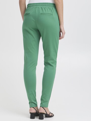 Effilé Pantalon à pince ' IHKate ' ICHI en vert