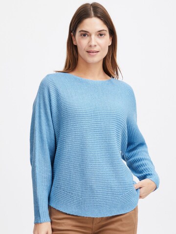 Fransa Pullover 'FRERETTA' in Blau: predná strana