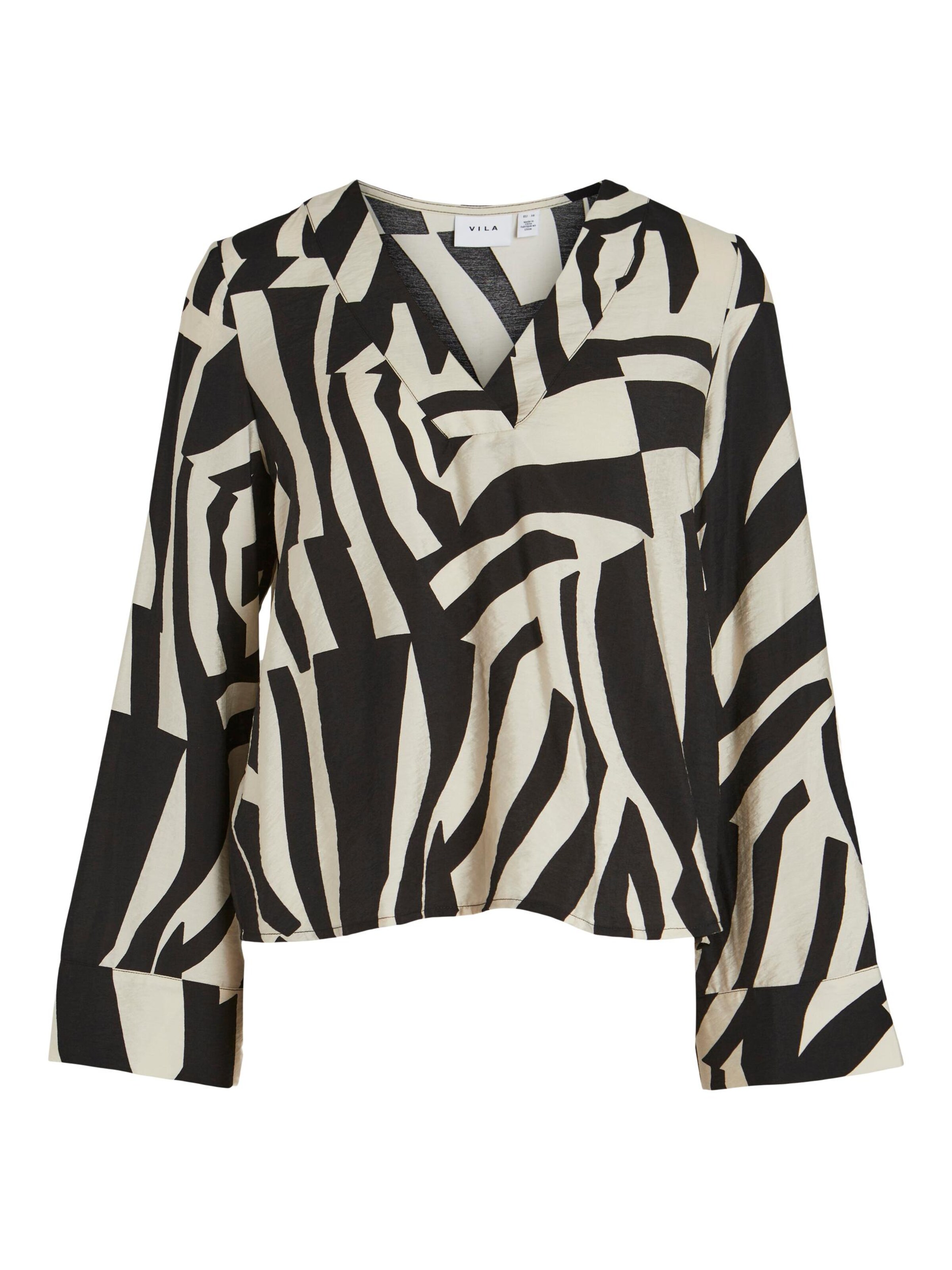 VILA Bluzka 'Dogma' w kolorze czarny: przód