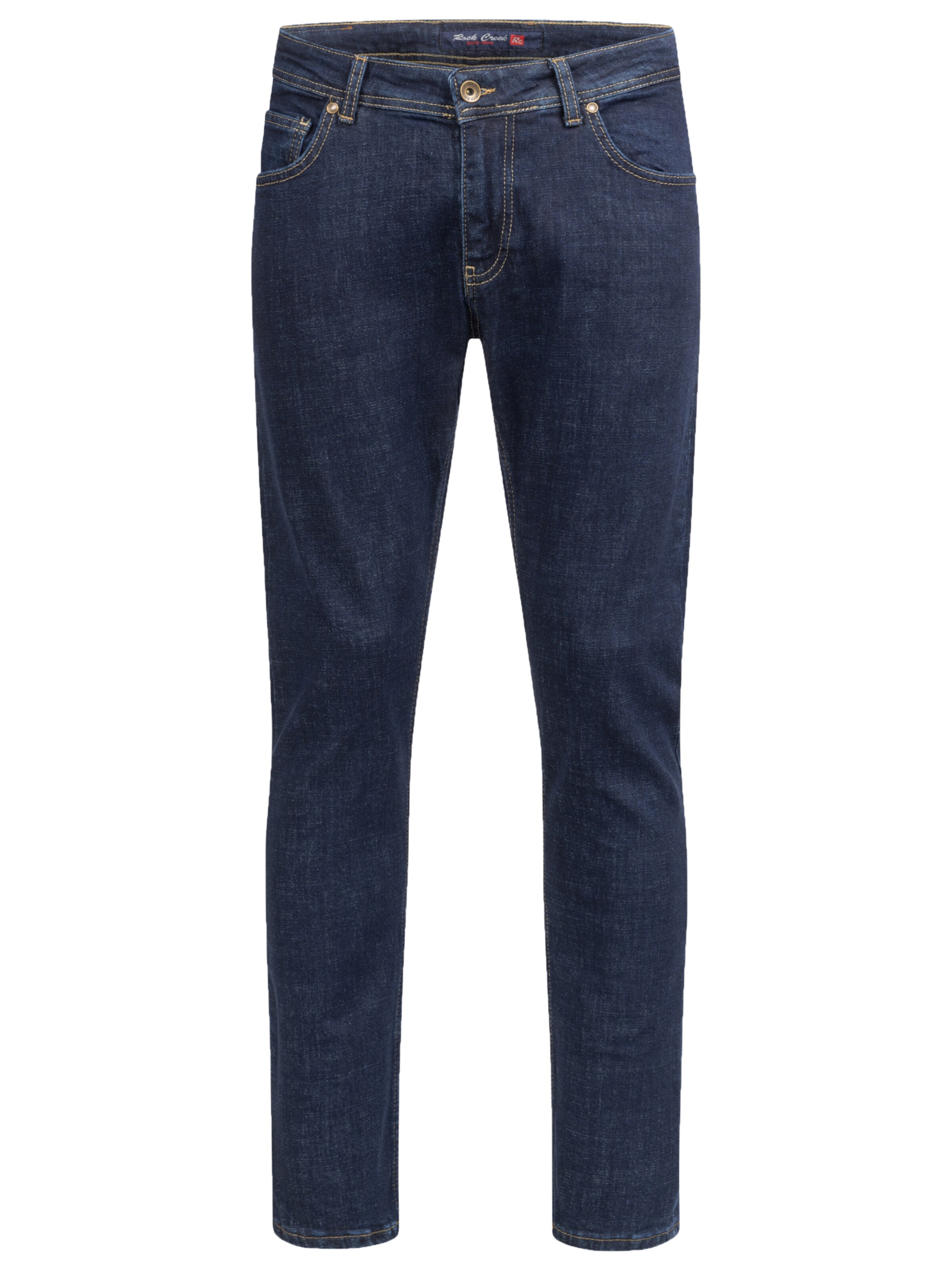 Rock Creek Slimfit Jeans in Blau: Vorderseite