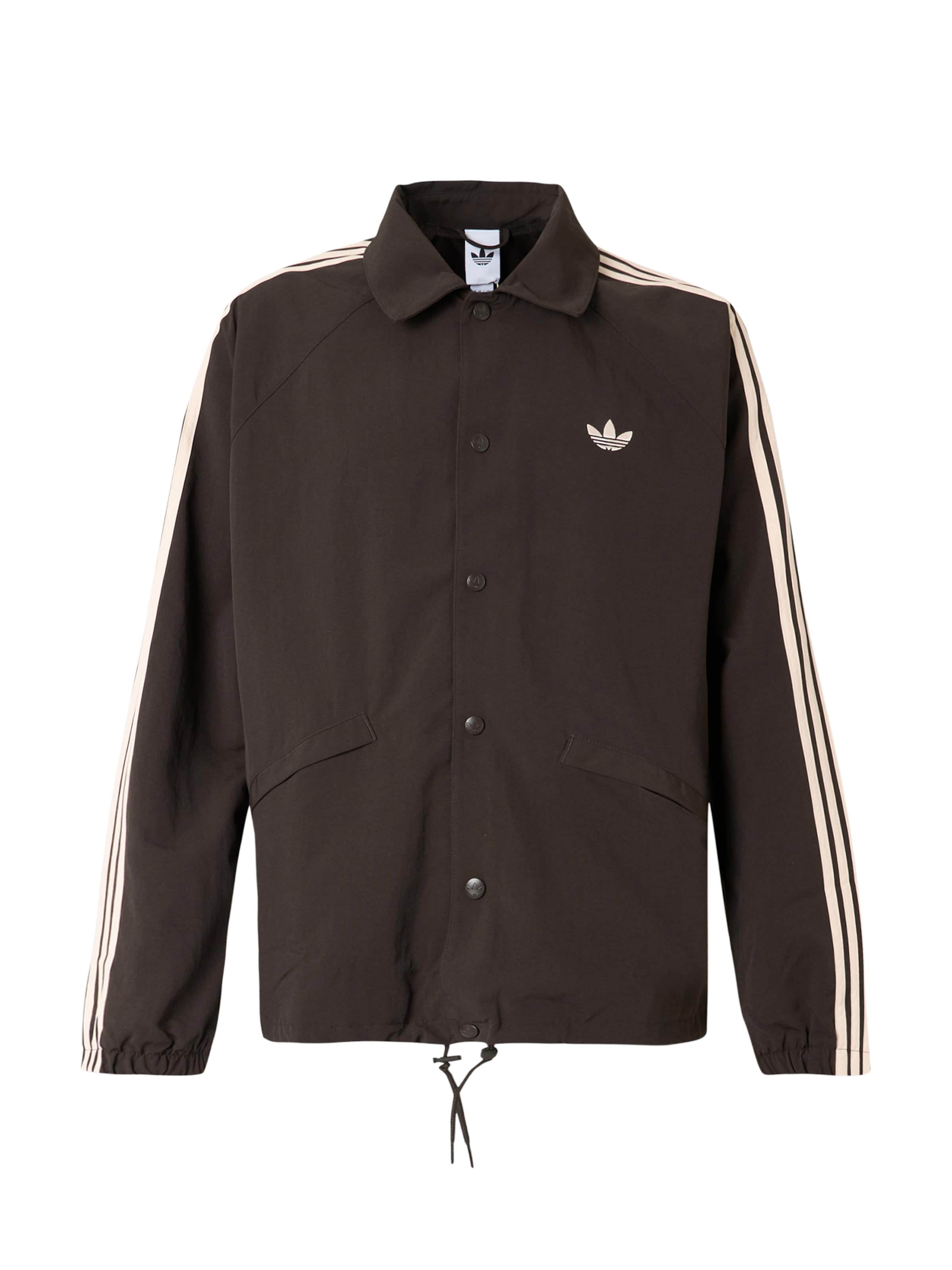 ADIDAS ORIGINALS Prehodna jakna | rjava barva: sprednja stran