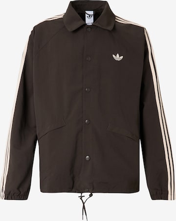 Veste mi-saison ADIDAS ORIGINALS en marron : devant
