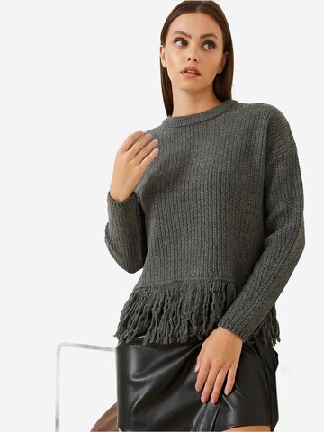 Pull-over Bianco Lucci en gris