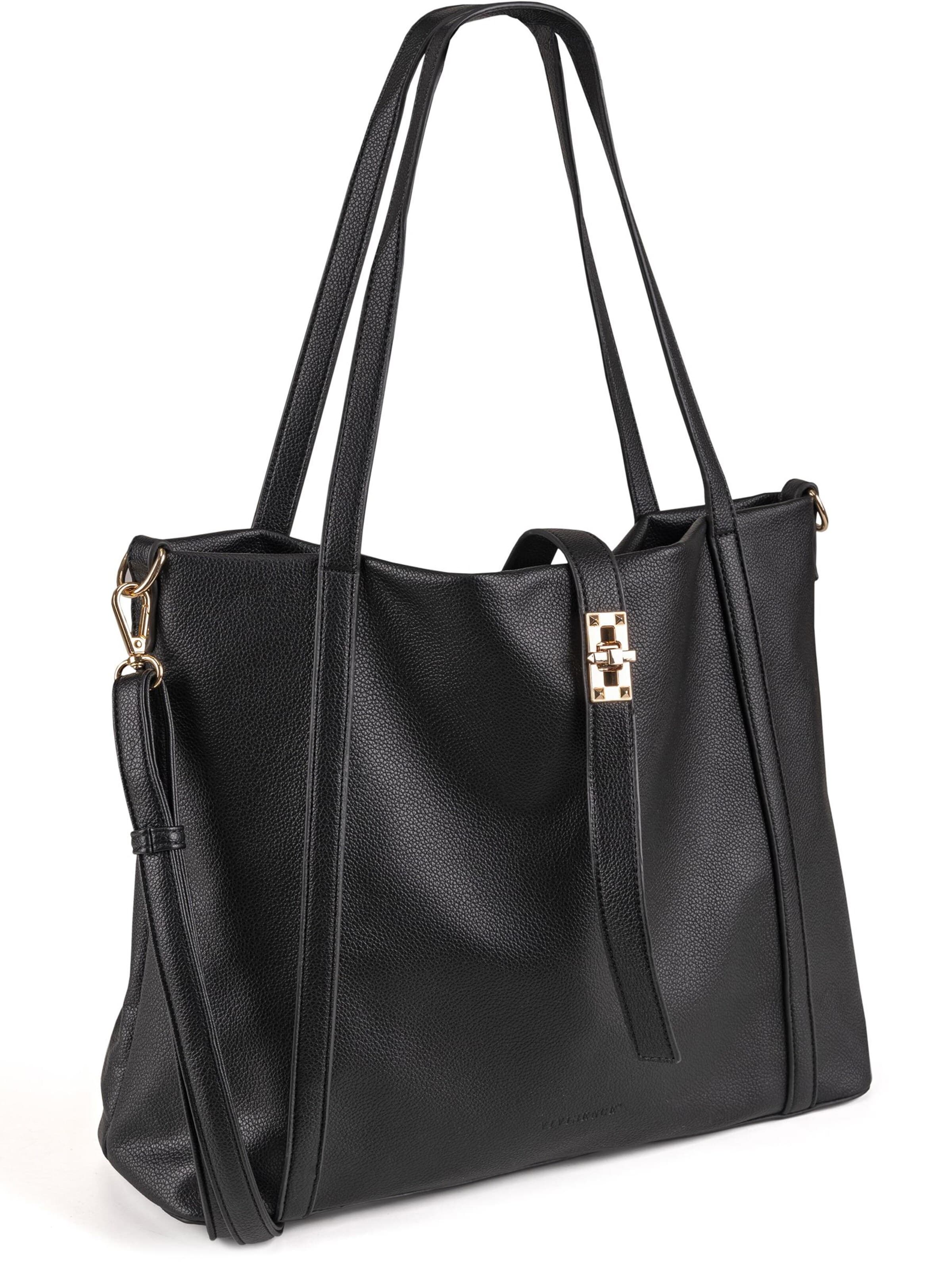 Vivisence Handtasche 'T0001'‌‌‌ in Schwarz: Vorderseite