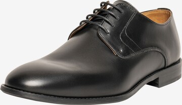 Henry Stevens Lace-Up Shoes 'Wallace PD' in Black: front