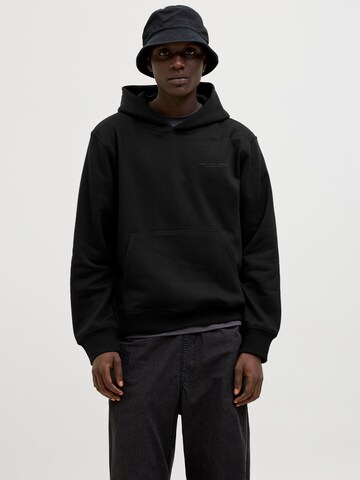 Sweat-shirt 'Cointerlude' JACK & JONES en noir : devant