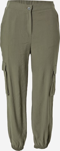 Koton Tapered Cargo Pants in Green: front