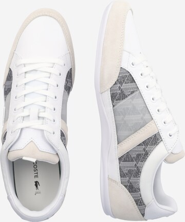 Baskets basses 'CHAYMON' LACOSTE en blanc