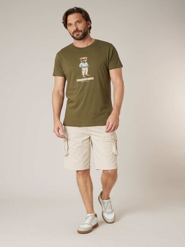 T-Shirt 'RICHBEAR' Deeluxe en vert