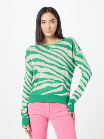 Pull-over 'Kelly' ONLY en vert : devant