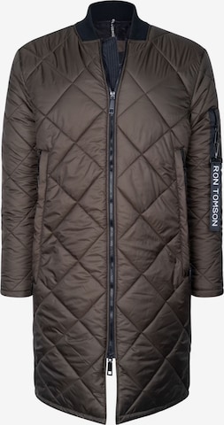Manteau d’hiver Ron Tomson en marron : devant
