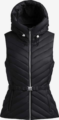 Gilet 'Demie ' di khujo in nero: frontale