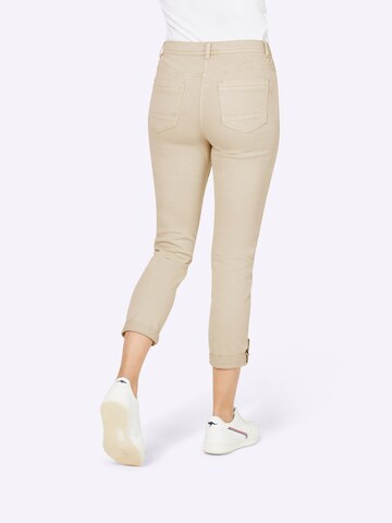 Coupe slim Jean heine en beige