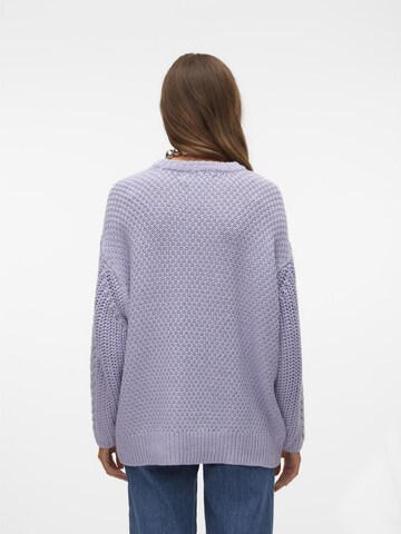 VERO MODA Pullover 'SVEACABLE ' i lilla