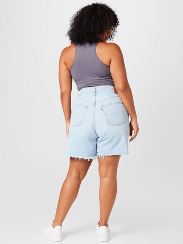 Levi's® Plus Regular Jeans '501® 90s Shorts' i blå