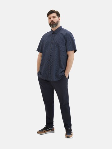 TOM TAILOR Men + Slim fit Chino trousers in Blue