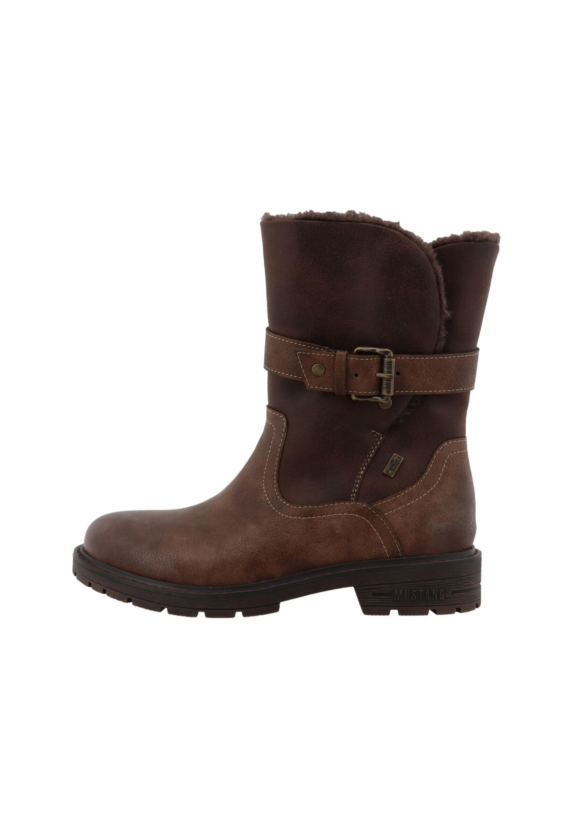 MUSTANG Ботинки 'Bienke' в Коричневый