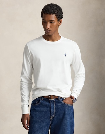 Coupe regular T-Shirt Polo Ralph Lauren en blanc : devant