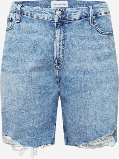 Calvin Klein Jeans Curve Traperice u plavi traper, Pregled proizvoda