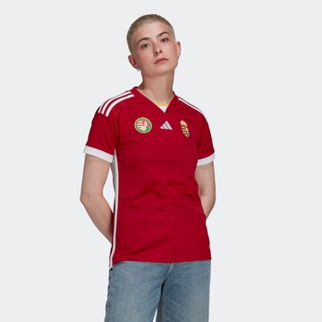 ADIDAS PERFORMANCE Jersey 'Ungarn 22' in Red: front