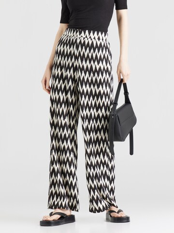 GARCIA Wide leg Broek in Zwart